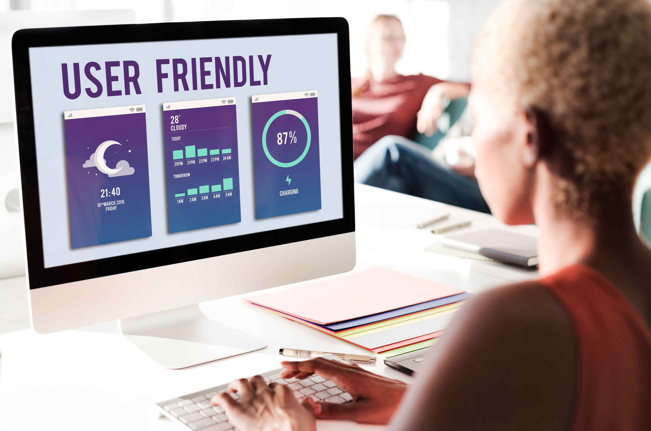 User-Friendly Interface Illustration